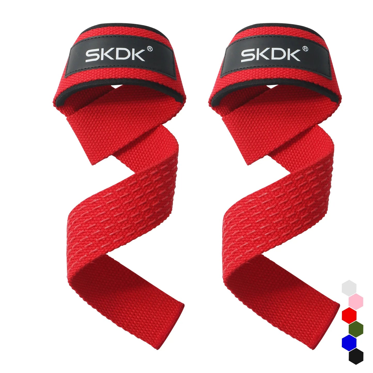 Weightlifting Wrist Straps Strength Training Adjustable Non-Slip Gym Fitness Lifting Strap Wrist Support Sports Grip Band