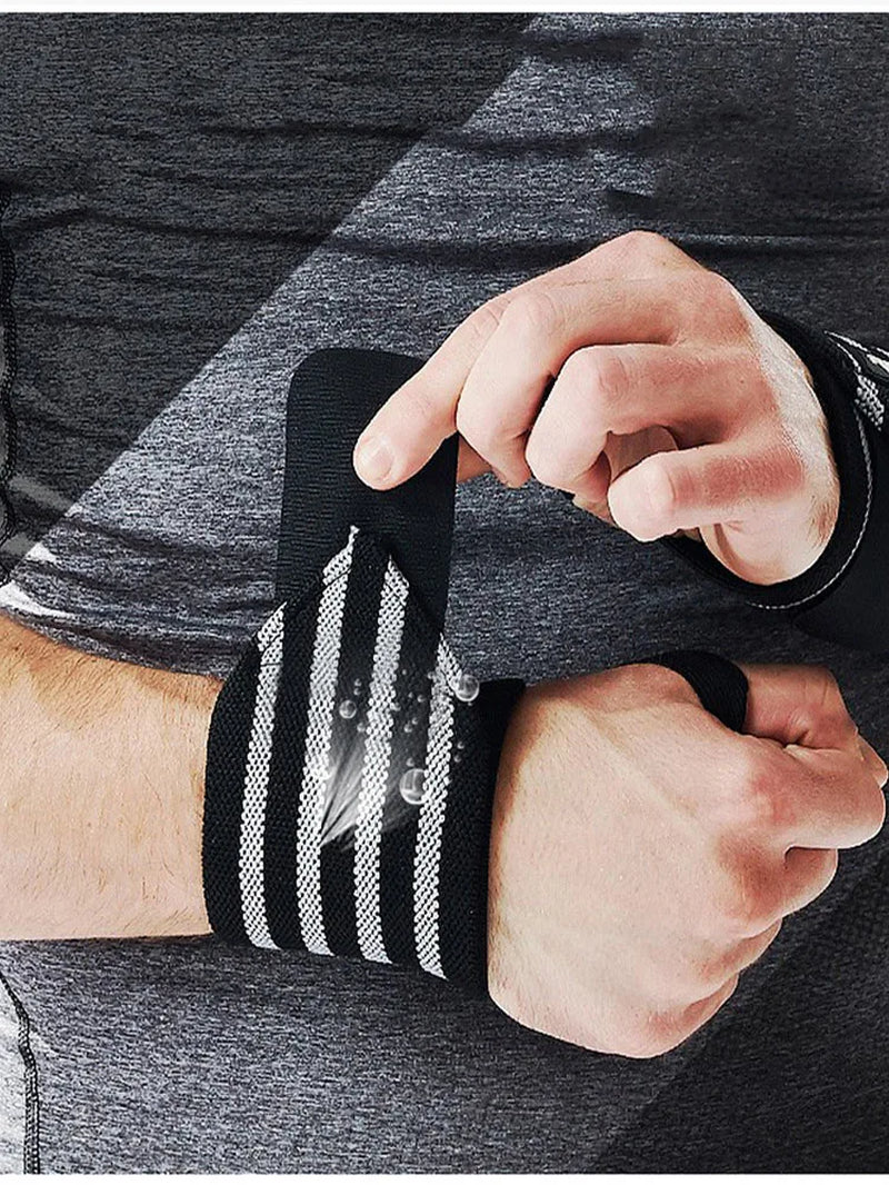 1 PCS Wristband Wrist Support Brace Straps Extra Strength Weight Lifting Wrist Wraps Bandage Fitness Protective Equipment