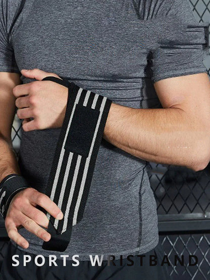1 PCS Wristband Wrist Support Brace Straps Extra Strength Weight Lifting Wrist Wraps Bandage Fitness Protective Equipment